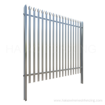 Garden decorative steel palisade fence